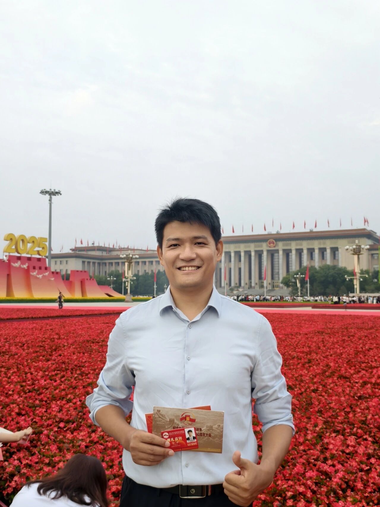 微纳动力董事长冯林教授受邀现场参加93阅兵重大活动